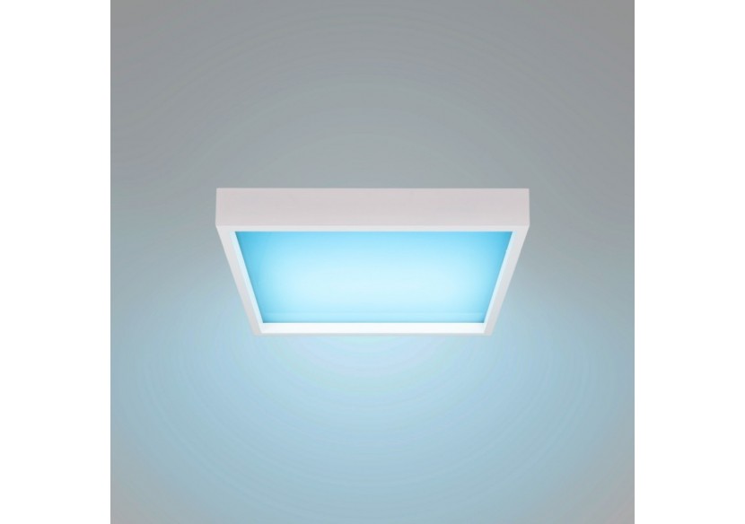 Panneau LED "Blue Skylight" effet de ciel-Daylight-Dimmable 0-10V-155W-60x60cm - B5228-BS-60X60-D - Barcelona LED