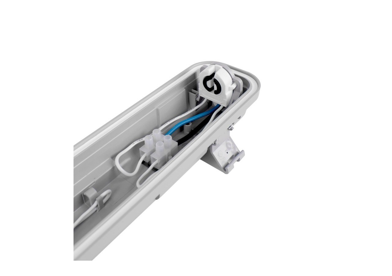 Kit Boîtier étanche 60cm + tube LED T8 9W-4000K - K8470-60-4K - Barcelona LED