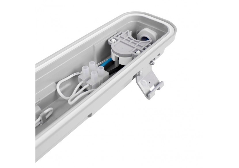 Kit Boîtier étanche 120cm + tube LED T8 18W-4000K - K8470-120-4K - Barcelona LED