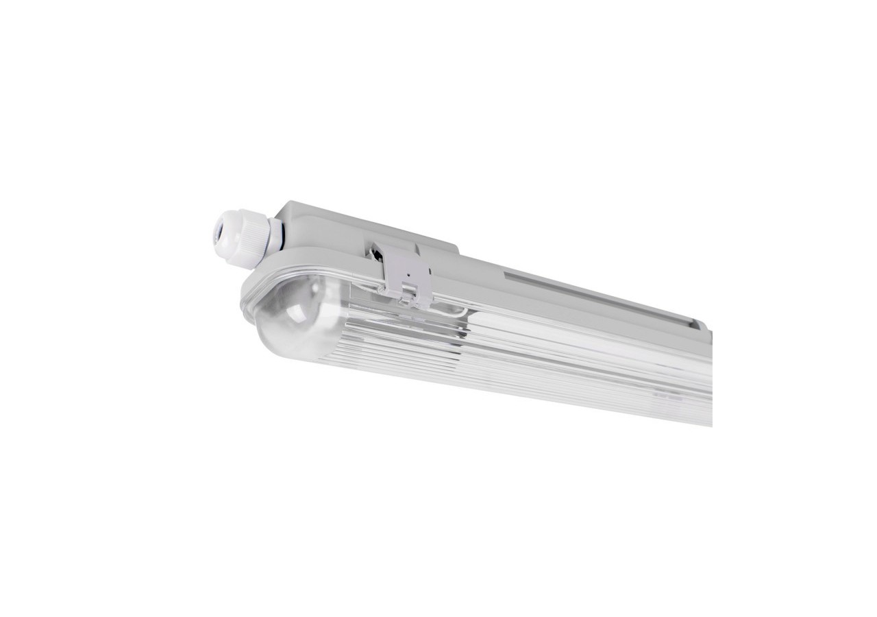 Kit Boîtier étanche 120cm + tube LED T8 18W-4000K - K8470-120-4K - Barcelona LED