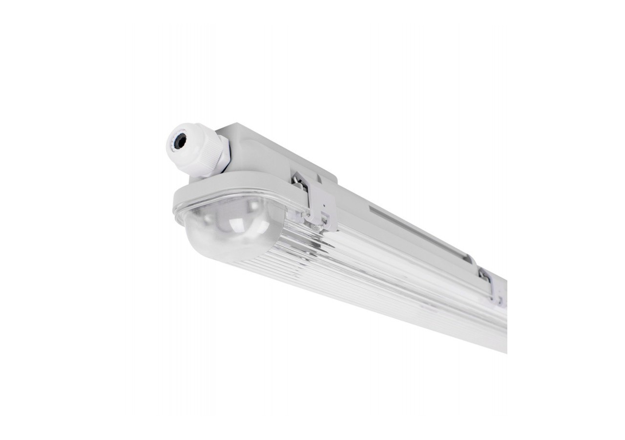 Kit Boîtier étanche 120cm + tube LED T8 18W-4000K - K8470-120-4K - Barcelona LED
