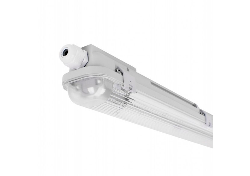 Kit Boîtier étanche 120cm + tube LED T8 18W-4000K - K8470-120-4K - Barcelona LED
