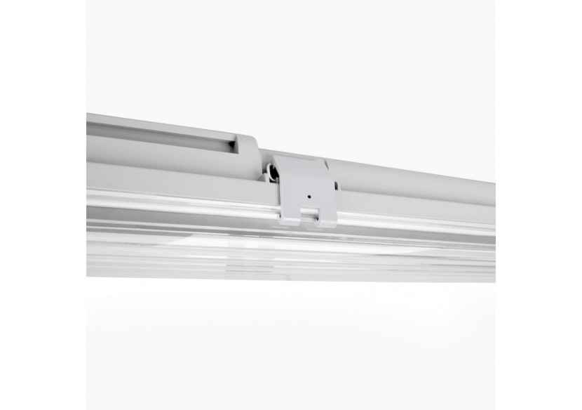 Kit Boîtier étanche 120cm + tube LED T8 18W-6000K - K8470-120-6K - Barcelona LED