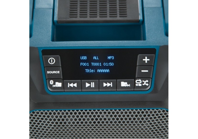 Enceinte Bluetooth de chantier à affichage digital - Makita : Confort'Mat