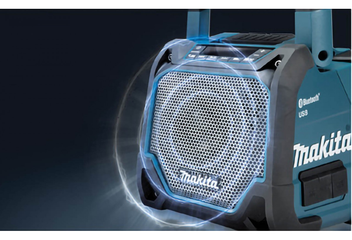 Enceinte Bluetooth de chantier à affichage digital - Makita : Confort'Mat