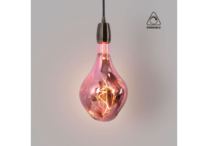 Ampoule décorative LED à filament "Décor-Cuivre"-E27 A165-Dimmable-4W-1800K - BFD1-A165E27-CO - Barcelona LED