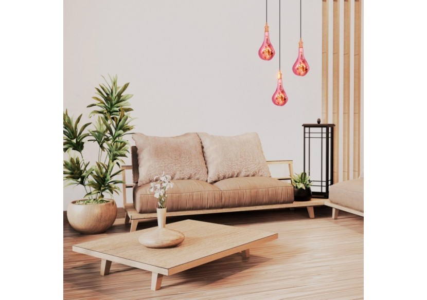 Ampoule décorative LED à filament "Décor-Cuivre"-E27 A165-Dimmable-4W-1800K - BFD1-A165E27-CO - Barcelona LED