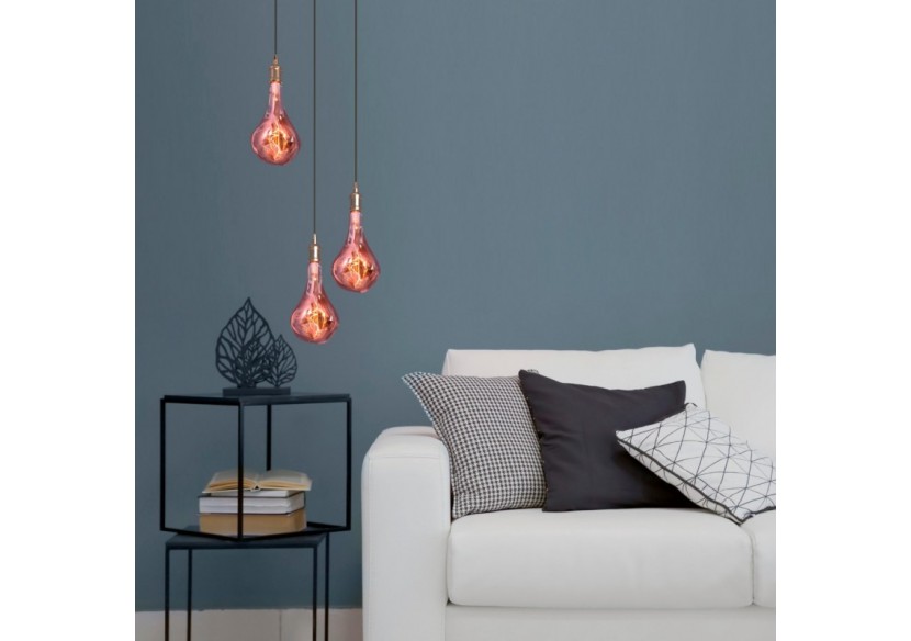 Ampoule décorative LED à filament "Décor-Cuivre"-E27 A165-Dimmable-4W-1800K - BFD1-A165E27-CO - Barcelona LED