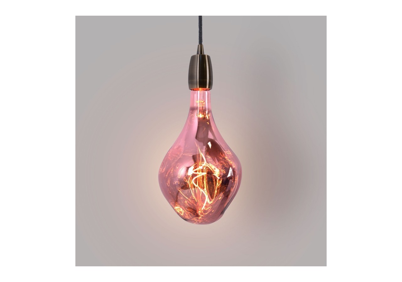 Ampoule décorative LED à filament "Décor-Cuivre"-E27 A165-Dimmable-4W-1800K - BFD1-A165E27-CO - Barcelona LED