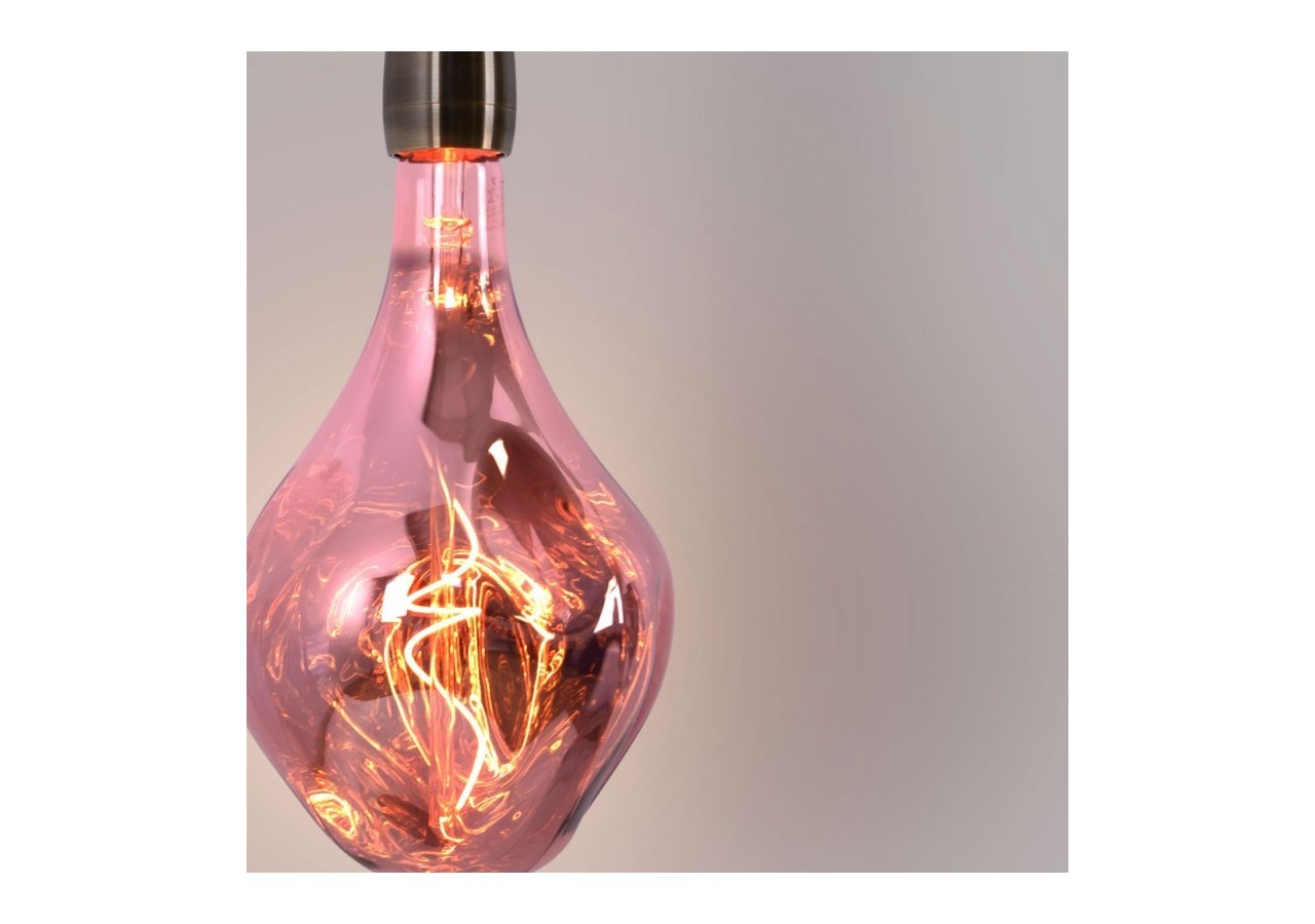 Ampoule décorative LED à filament "Décor-Cuivre"-E27 A165-Dimmable-4W-1800K - BFD1-A165E27-CO - Barcelona LED