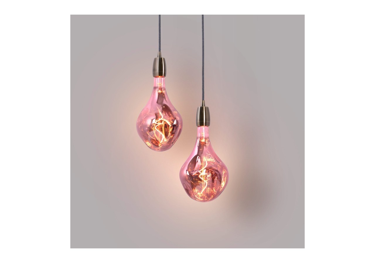 Ampoule décorative LED à filament "Décor-Cuivre"-E27 A165-Dimmable-4W-1800K - BFD1-A165E27-CO - Barcelona LED