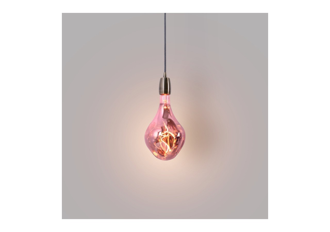 Ampoule décorative LED à filament "Décor-Cuivre"-E27 A165-Dimmable-4W-1800K - BFD1-A165E27-CO - Barcelona LED