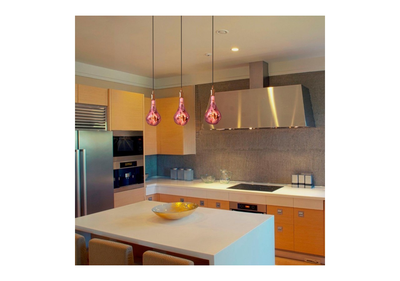 Ampoule décorative LED à filament "Décor-Cuivre"-E27 A165-Dimmable-4W-1800K - BFD1-A165E27-CO - Barcelona LED