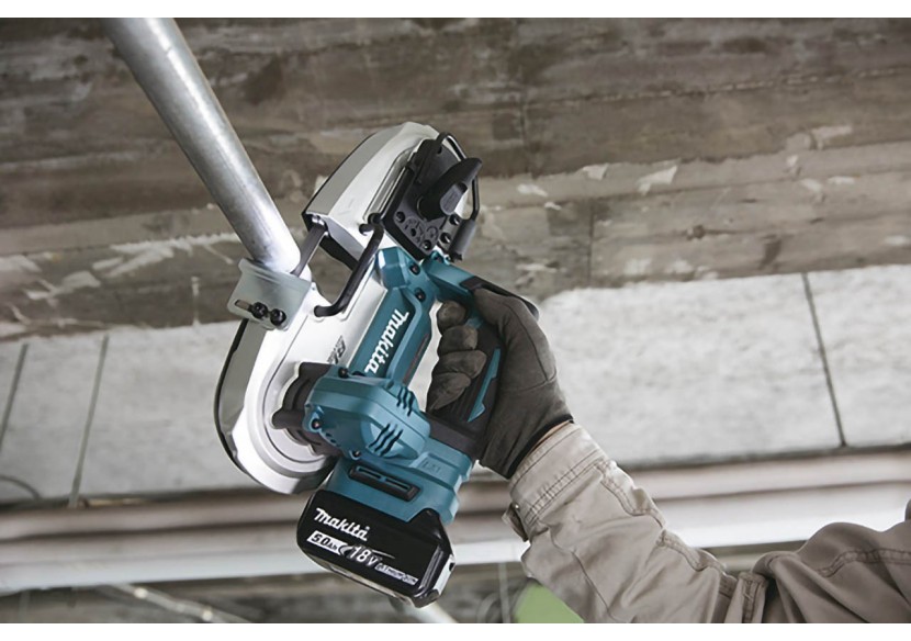 Scie à ruban 18 V Li-Ion compacte et maniable - Makita : Confort'Mat