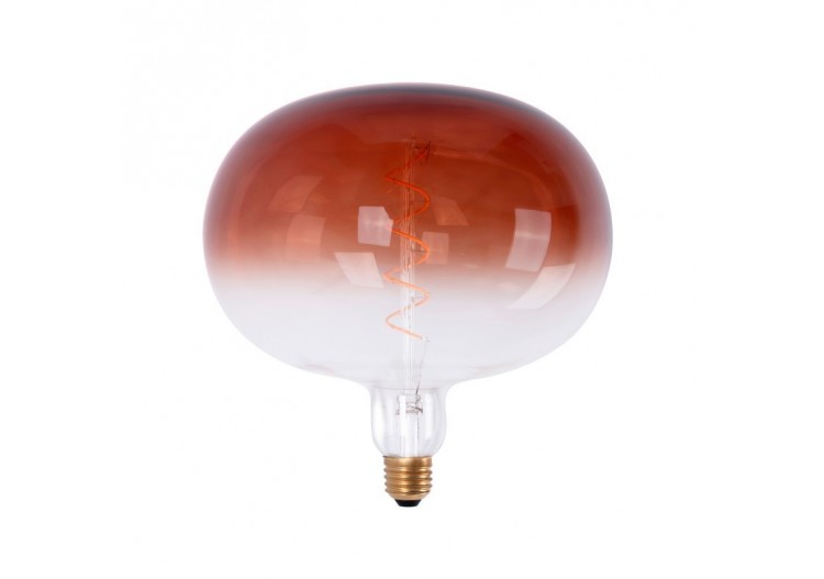 Ampoule décorative LED à filament "Decor-Marron"-E27 R220-Dimmable-4W-1800K - BFD1-R220E27-MA - Barcelona LED