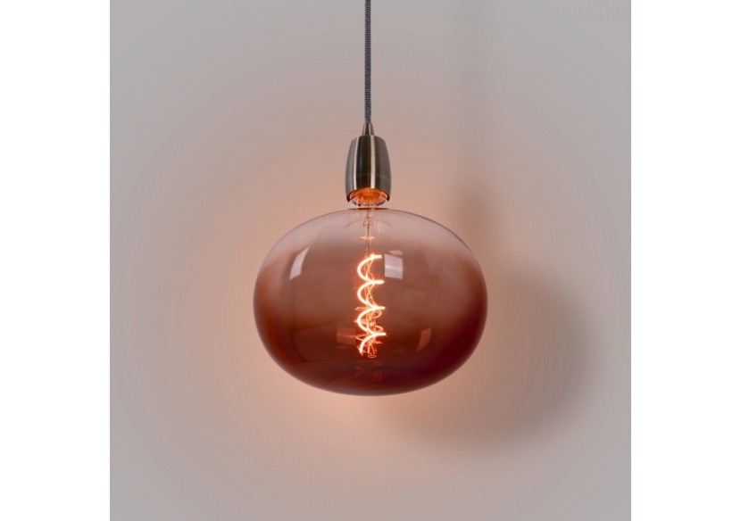 Ampoule décorative LED à filament "Decor-Marron"-E27 R220-Dimmable-4W-1800K - BFD1-R220E27-MA - Barcelona LED