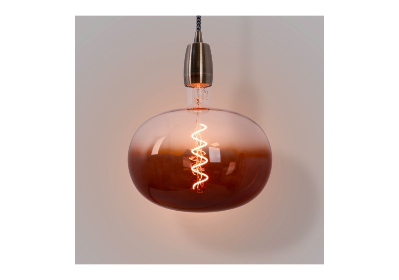 Ampoule décorative LED à filament "Decor-Marron"-E27 R220-Dimmable-4W-1800K - BFD1-R220E27-MA - Barcelona LED