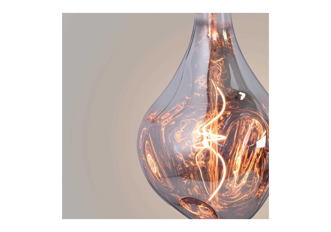 Ampoule décorative LED à filament "Décor-Argent"-E27 A165-Dimmable-4W-1800K - BFD1-A165E27-PL - Barcelona LED