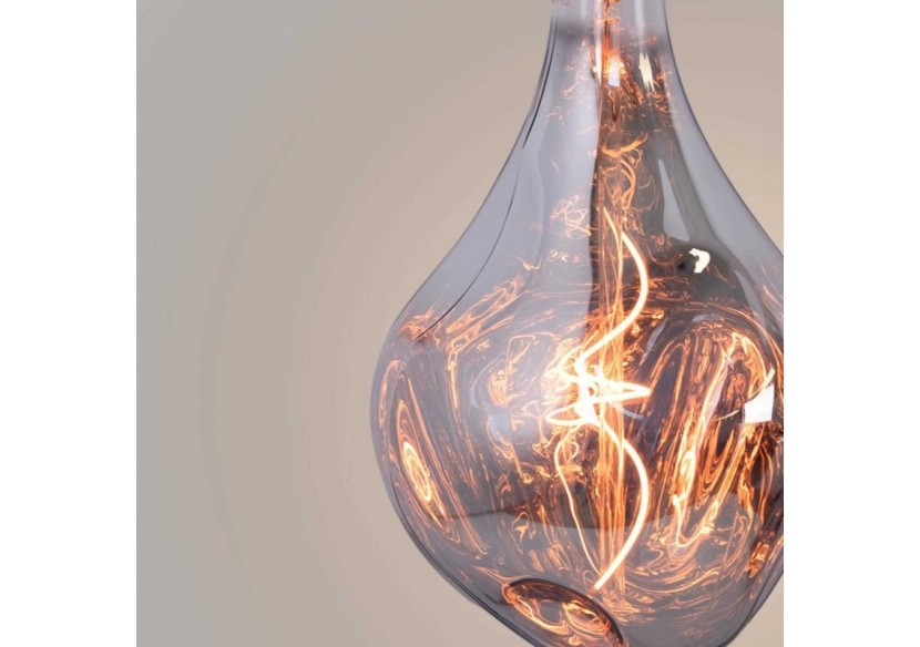 Ampoule décorative LED à filament "Décor-Argent"-E27 A165-Dimmable-4W-1800K - BFD1-A165E27-PL - Barcelona LED