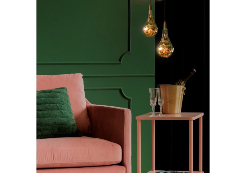 Ampoule décorative LED à filament "Décor-Argent"-E27 A165-Dimmable-4W-1800K - BFD1-A165E27-PL - Barcelona LED