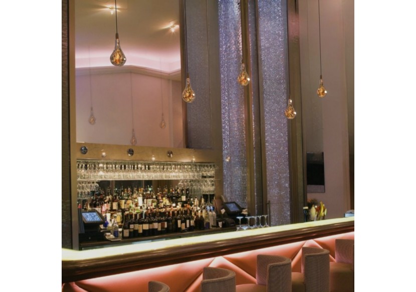 Ampoule décorative LED à filament "Décor-Argent"-E27 A165-Dimmable-4W-1800K - BFD1-A165E27-PL - Barcelona LED