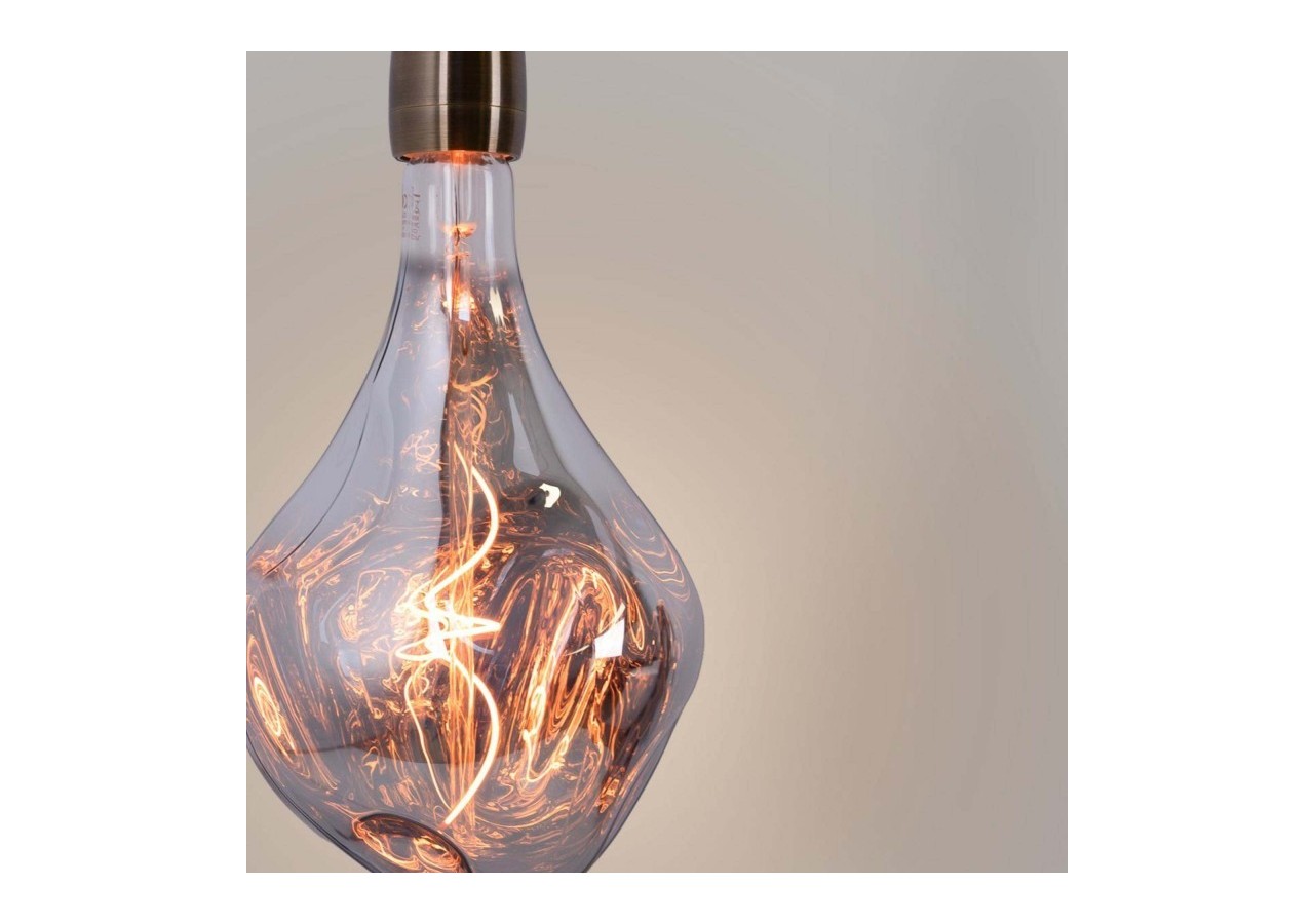 Ampoule décorative LED à filament "Décor-Argent"-E27 A165-Dimmable-4W-1800K - BFD1-A165E27-PL - Barcelona LED