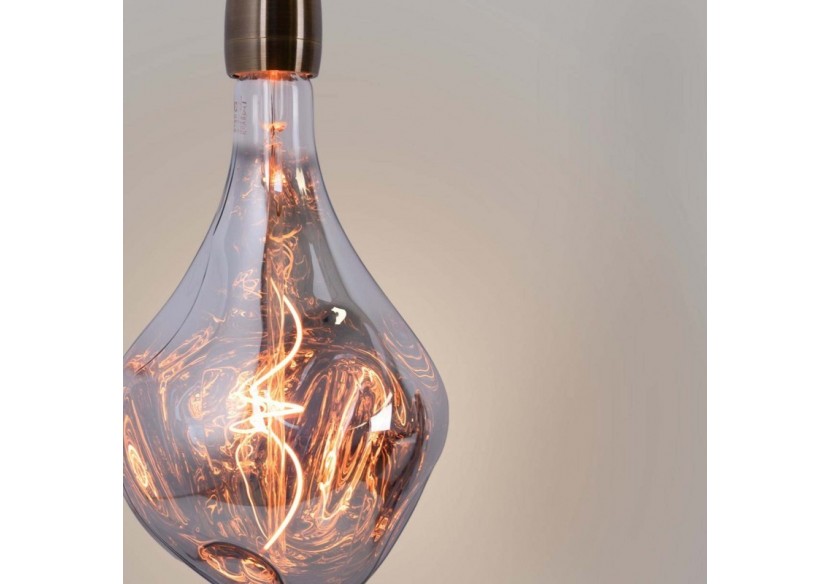 Ampoule décorative LED à filament "Décor-Argent"-E27 A165-Dimmable-4W-1800K - BFD1-A165E27-PL - Barcelona LED