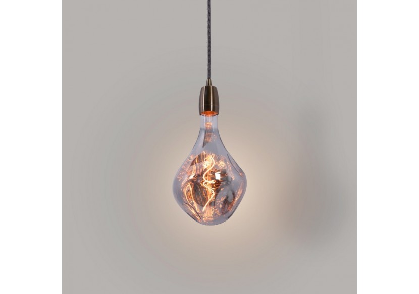 Ampoule décorative LED à filament "Décor-Argent"-E27 A165-Dimmable-4W-1800K - BFD1-A165E27-PL - Barcelona LED
