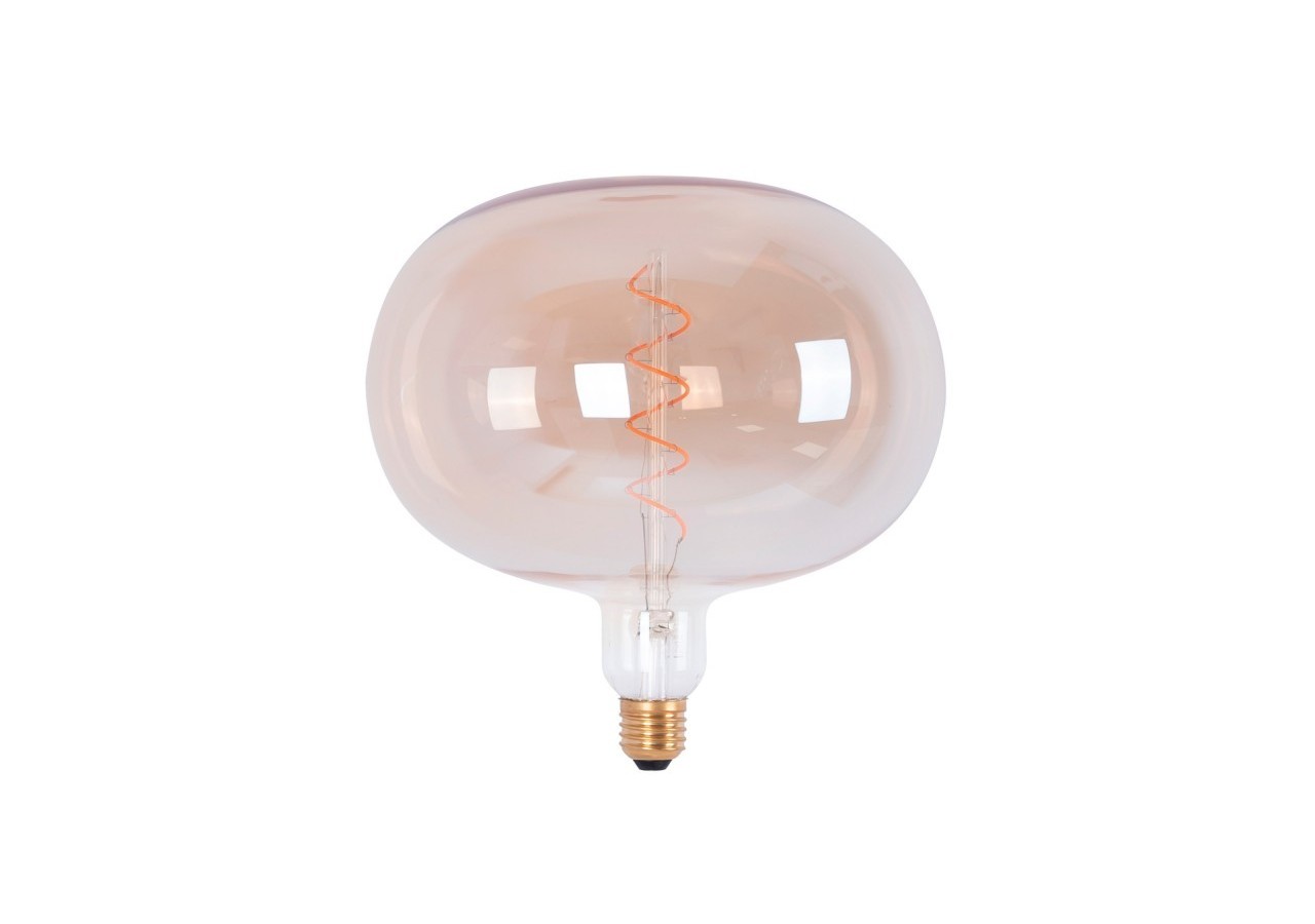 Ampoule décorative LED à filament "Decor-Or"-E27 R220-Dimmable-4W-1800K - BFD1-R220E27-DO - Barcelona LED