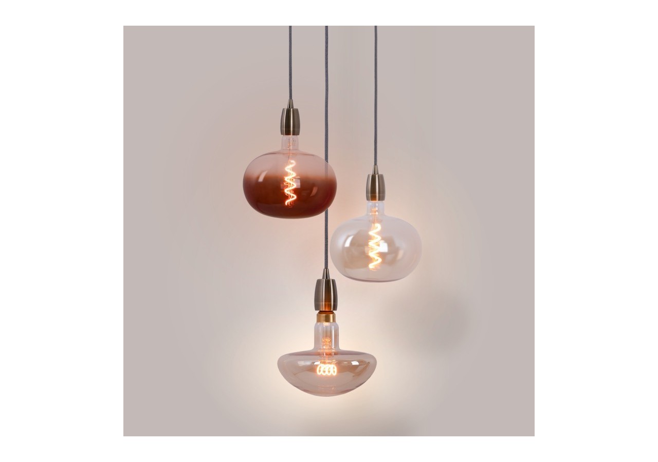 Ampoule décorative LED à filament "Decor-Or"-E27 R220-Dimmable-4W-1800K - BFD1-R220E27-DO - Barcelona LED