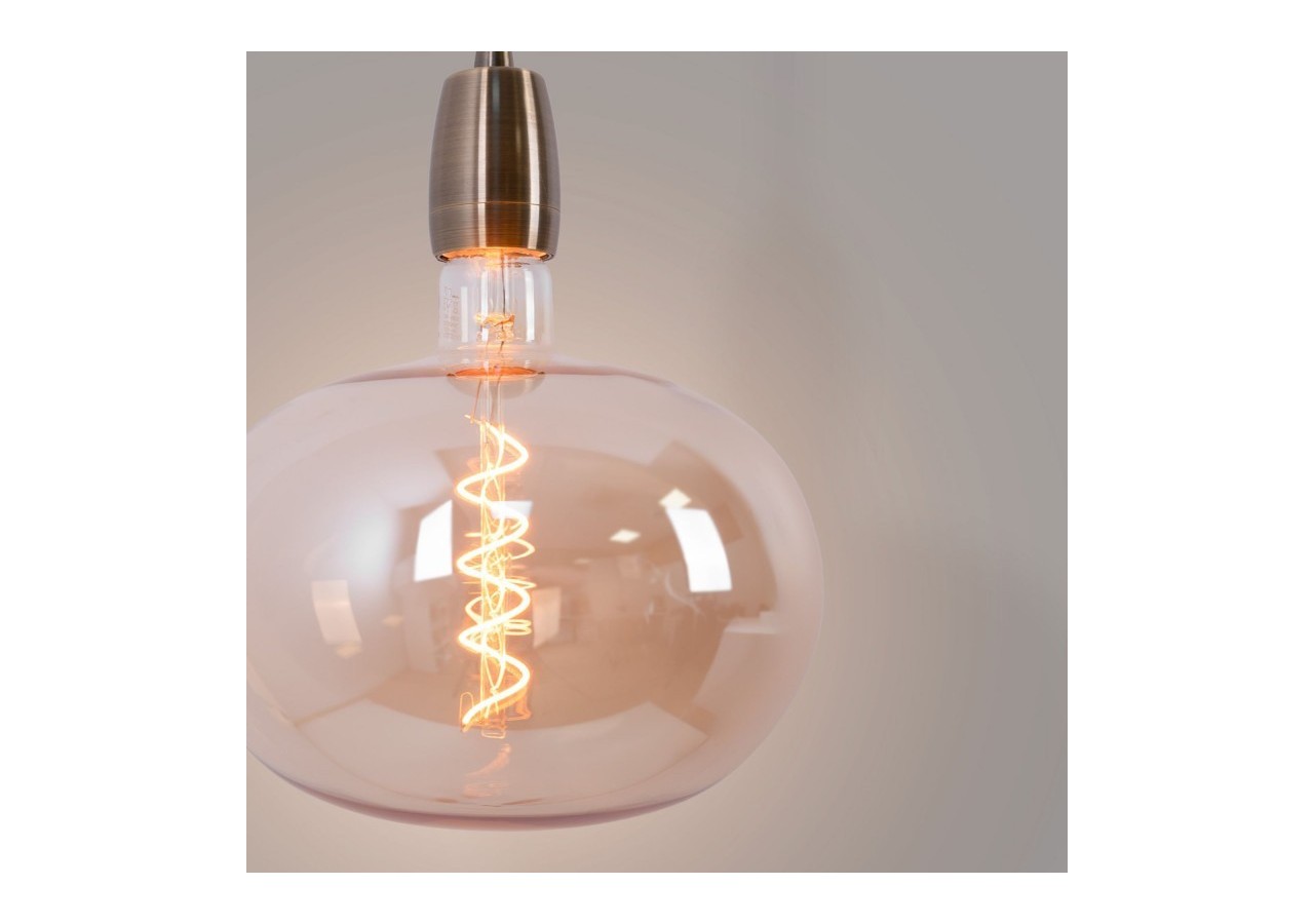 Ampoule décorative LED à filament "Decor-Or"-E27 R220-Dimmable-4W-1800K - BFD1-R220E27-DO - Barcelona LED