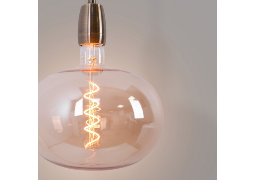 Ampoule décorative LED à filament "Decor-Or"-E27 R220-Dimmable-4W-1800K - BFD1-R220E27-DO - Barcelona LED