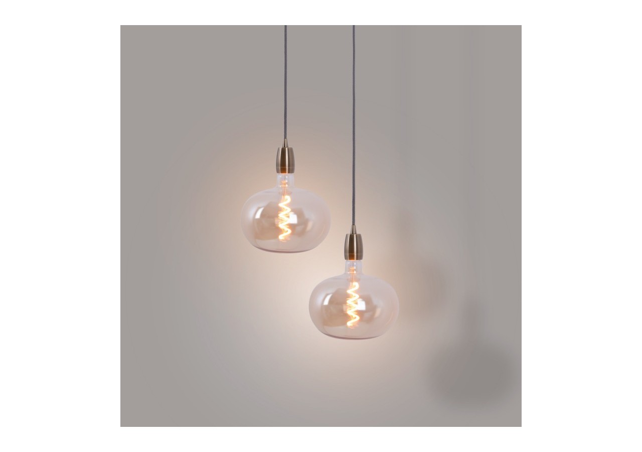 Ampoule décorative LED à filament "Decor-Or"-E27 R220-Dimmable-4W-1800K - BFD1-R220E27-DO - Barcelona LED