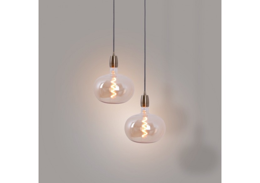 Ampoule décorative LED à filament "Decor-Or"-E27 R220-Dimmable-4W-1800K - BFD1-R220E27-DO - Barcelona LED