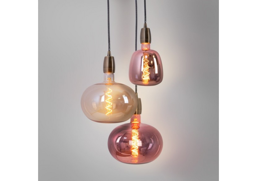 Ampoule décorative LED à filament "Decor-Or"-E27 R220-Dimmable-4W-1800K - BFD1-R220E27-DO - Barcelona LED