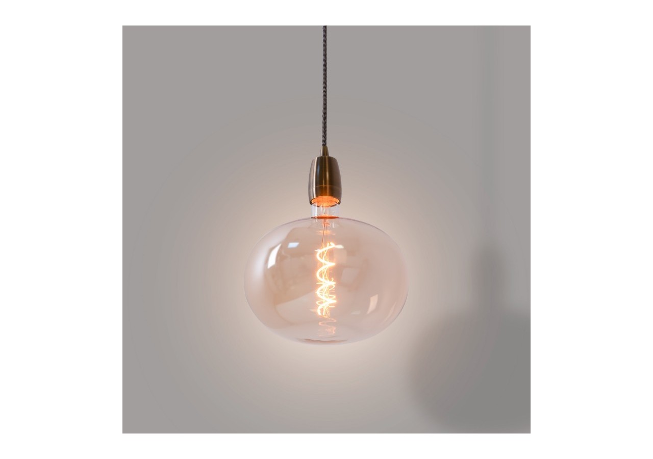 Ampoule décorative LED à filament "Decor-Or"-E27 R220-Dimmable-4W-1800K - BFD1-R220E27-DO - Barcelona LED