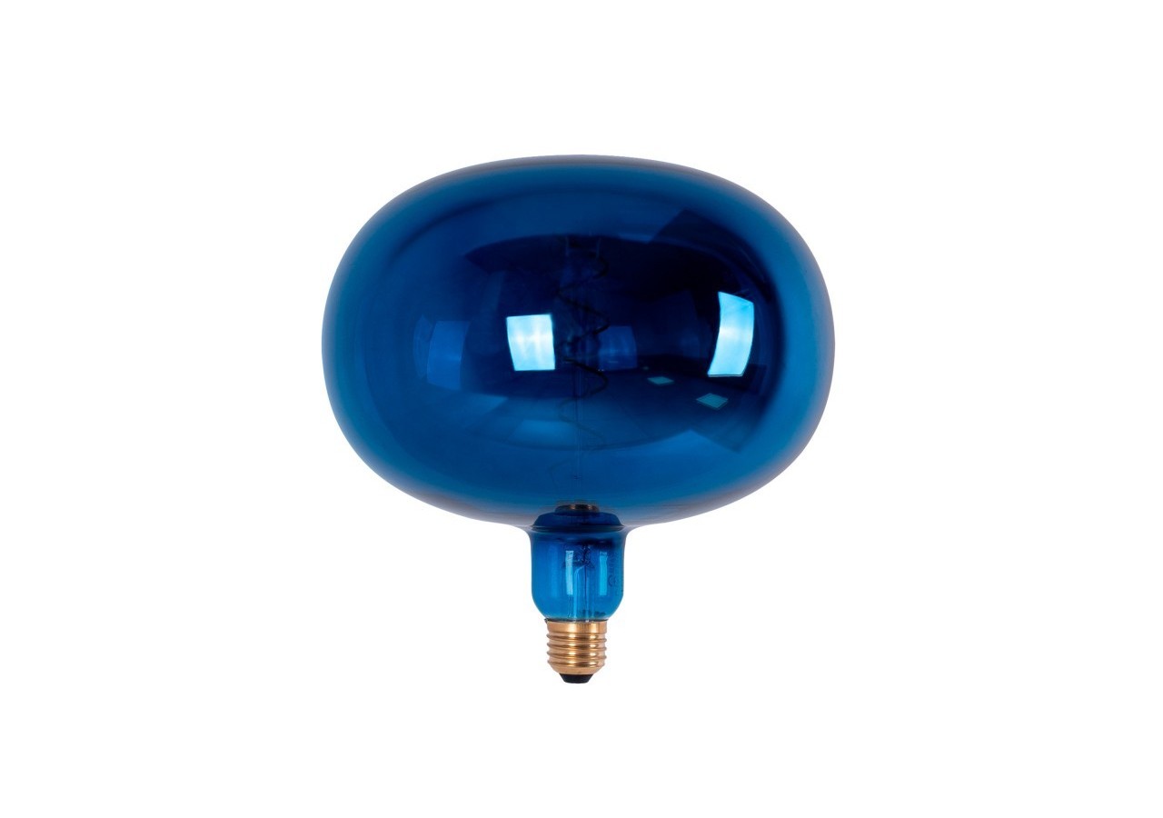 Ampoule décorative LED à filament "Decor-Bleu"-E27 R220-Dimmable-4W-1800K - BFD1-R220E27-AZ - Barcelona LED