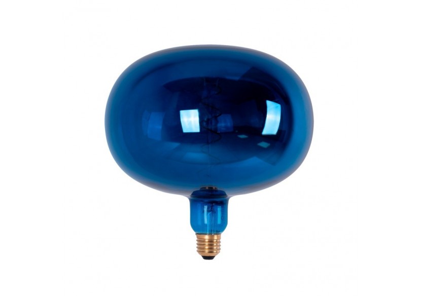 Ampoule décorative LED à filament "Decor-Bleu"-E27 R220-Dimmable-4W-1800K - BFD1-R220E27-AZ - Barcelona LED