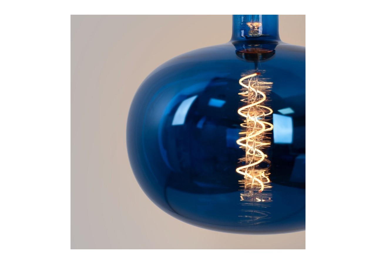 Ampoule décorative LED à filament "Decor-Bleu"-E27 R220-Dimmable-4W-1800K - BFD1-R220E27-AZ - Barcelona LED