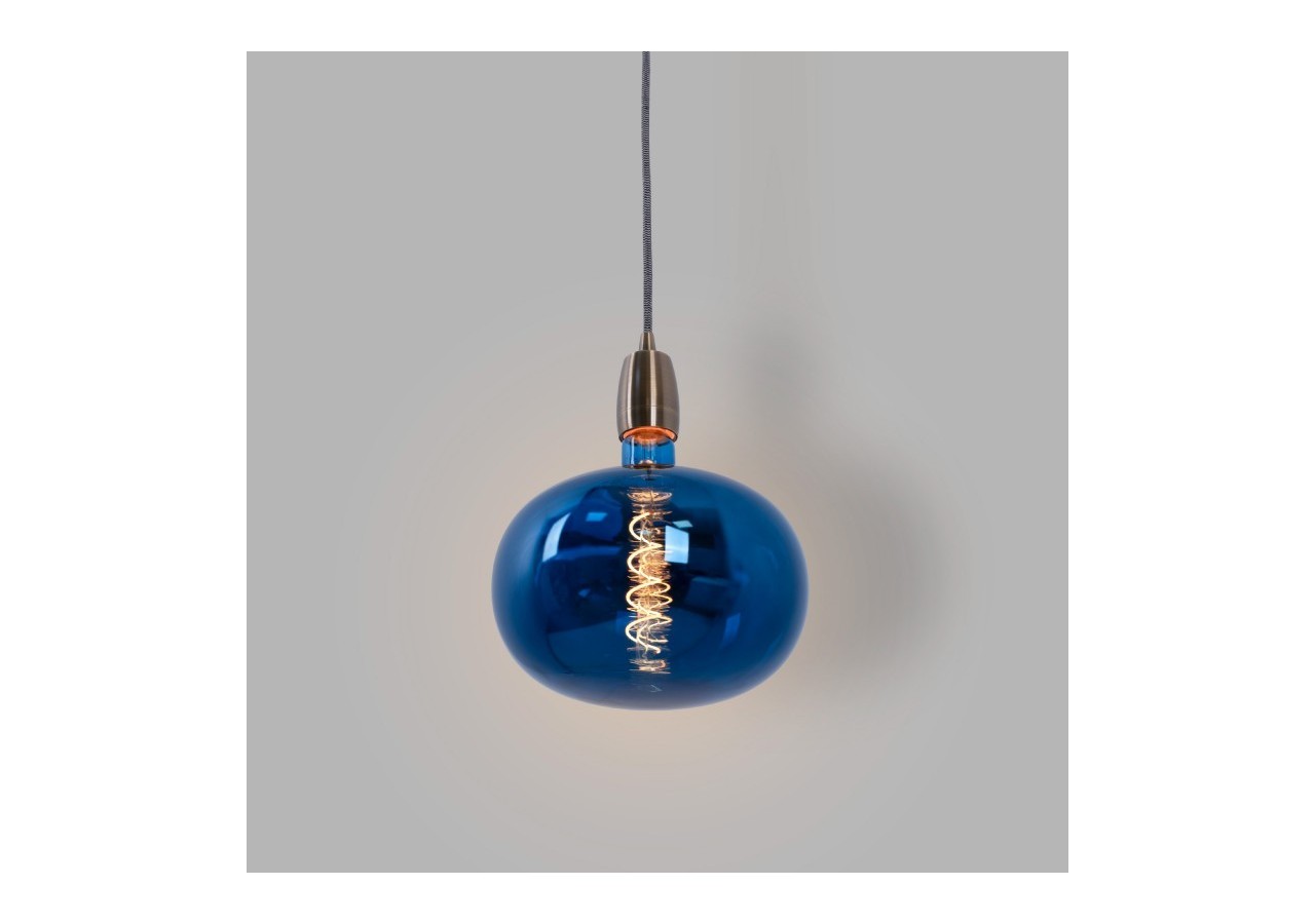 Ampoule décorative LED à filament "Decor-Bleu"-E27 R220-Dimmable-4W-1800K - BFD1-R220E27-AZ - Barcelona LED