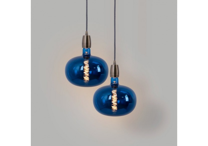 Ampoule décorative LED à filament "Decor-Bleu"-E27 R220-Dimmable-4W-1800K - BFD1-R220E27-AZ - Barcelona LED