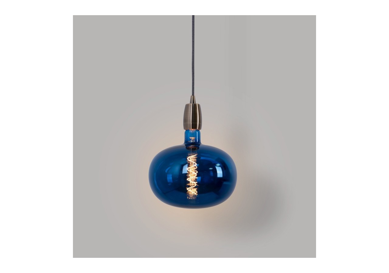 Ampoule décorative LED à filament "Decor-Bleu"-E27 R220-Dimmable-4W-1800K - BFD1-R220E27-AZ - Barcelona LED