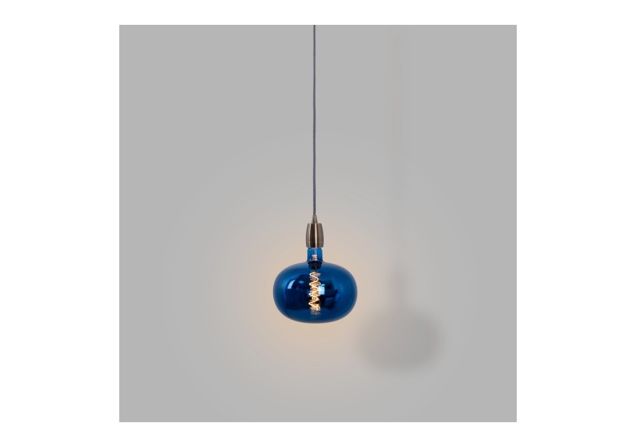 Ampoule décorative LED à filament "Decor-Bleu"-E27 R220-Dimmable-4W-1800K - BFD1-R220E27-AZ - Barcelona LED