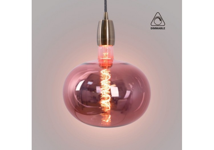 Ampoule décorative LED à filament "Decor-Cuivre"-E27 R220-Dimmable-4W-1800K - BFD1-R220E27-CO - Barcelona LED 2