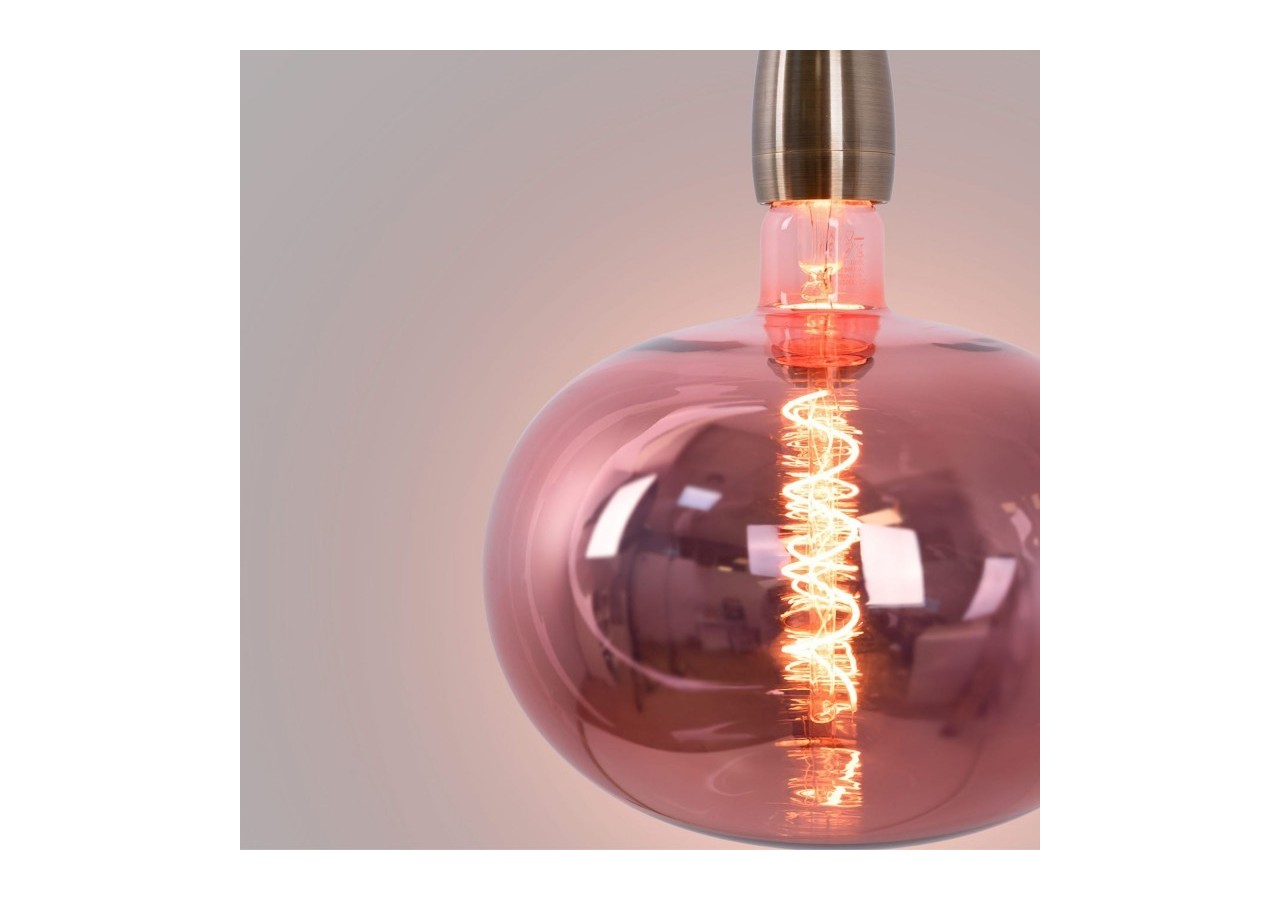 Ampoule décorative LED à filament "Decor-Cuivre"-E27 R220-Dimmable-4W-1800K - BFD1-R220E27-CO - Barcelona LED