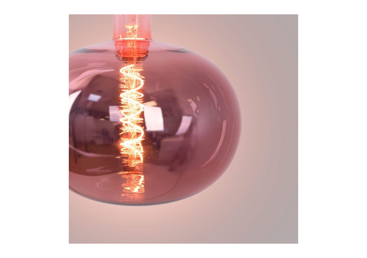 Ampoule décorative LED à filament "Decor-Cuivre"-E27 R220-Dimmable-4W-1800K - BFD1-R220E27-CO - Barcelona LED