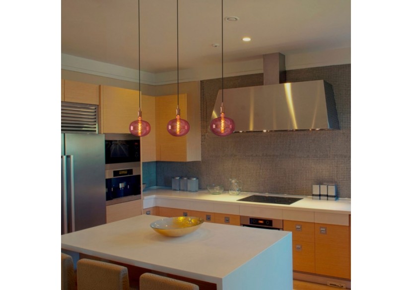 Ampoule décorative LED à filament "Decor-Cuivre"-E27 R220-Dimmable-4W-1800K - BFD1-R220E27-CO - Barcelona LED