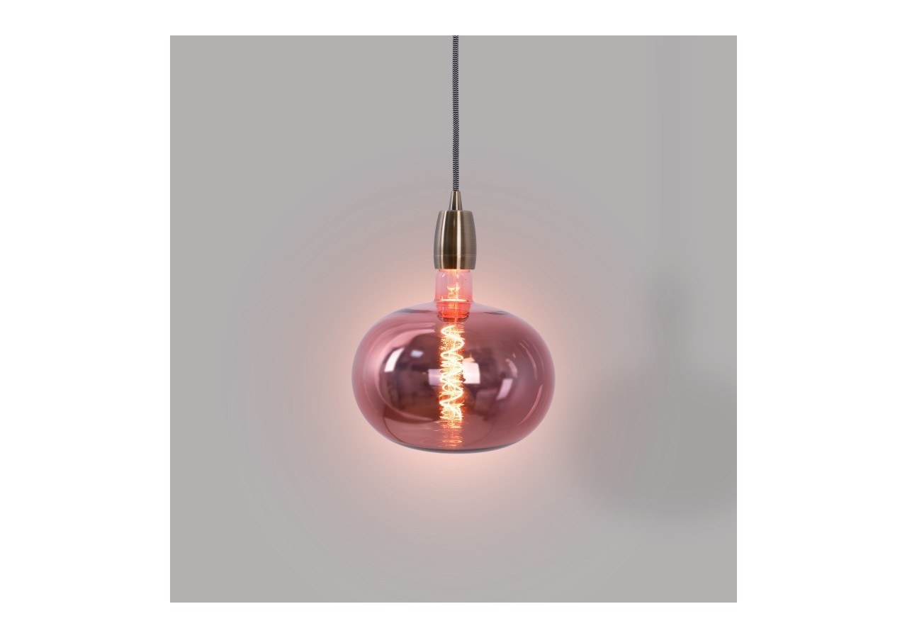Ampoule décorative LED à filament "Decor-Cuivre"-E27 R220-Dimmable-4W-1800K - BFD1-R220E27-CO - Barcelona LED