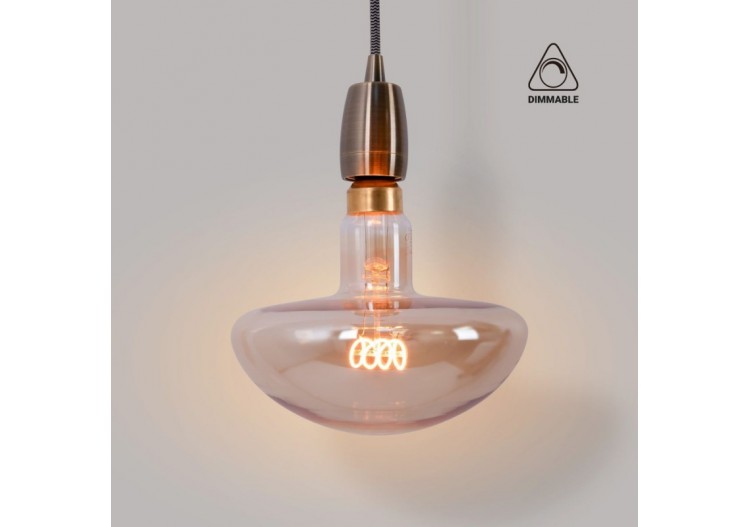Ampoule décorative LED à filament "Seta"-E27-Dimmable-4W-1800K - BFD1-SMR200E27-DO - Barcelona LED 2