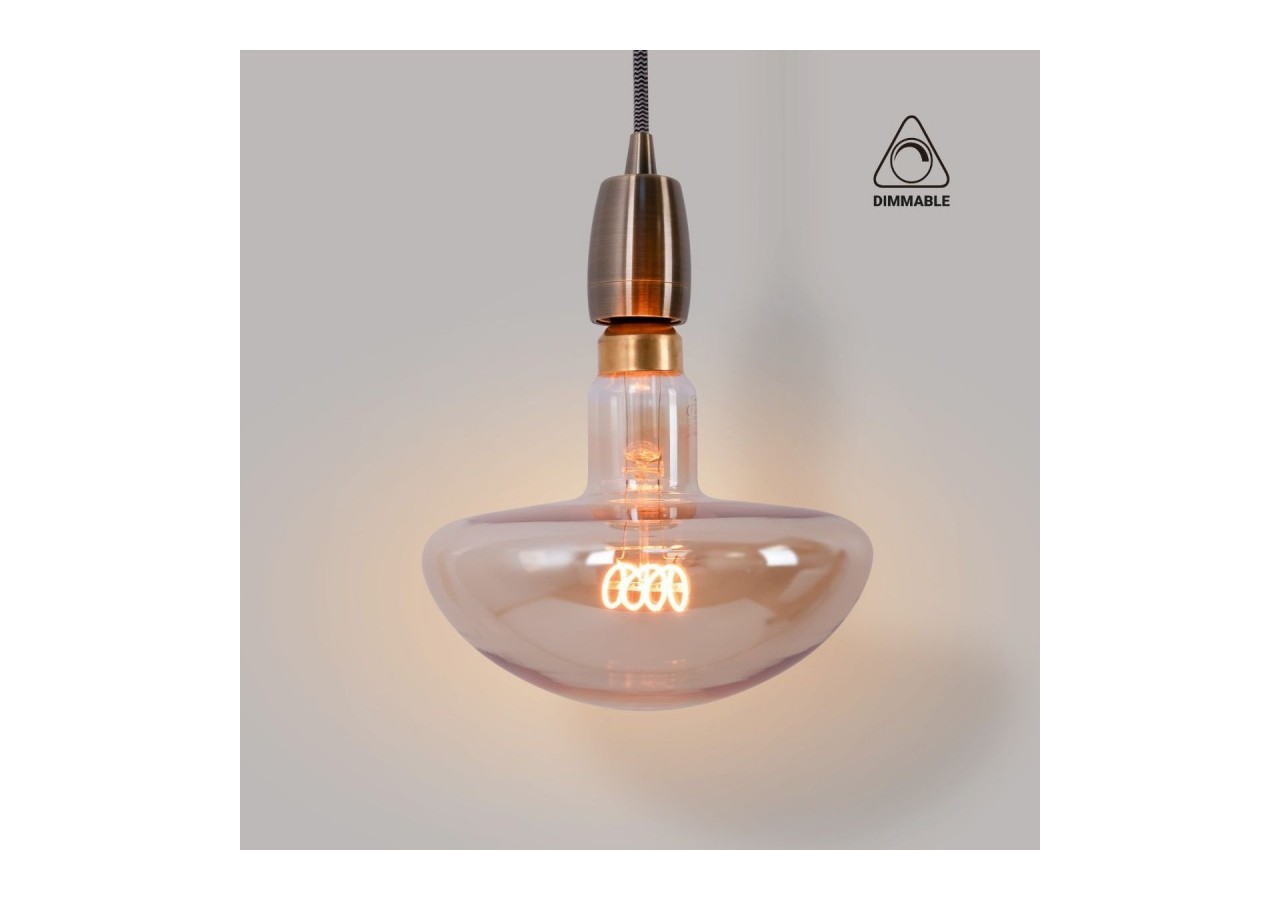 Ampoule décorative LED à filament "Seta"-E27-Dimmable-4W-1800K - BFD1-SMR200E27-DO - Barcelona LED